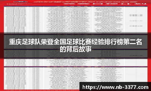 重庆足球队荣登全国足球比赛经验排行榜第二名的背后故事